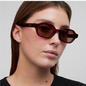 Meller Cumbi Maroon Brown Sunglasses